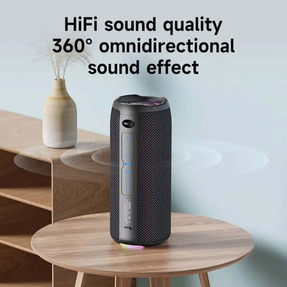 -S49PRO Portable Bluetooth Speaker 20W IPX6 Waterproof Powerful Sound Box Bass Boost Dual Pairing True Wireless Speaker